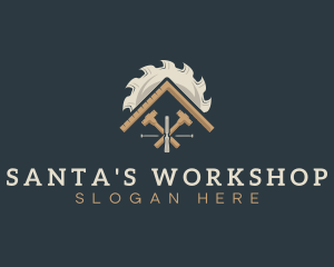 Carpentry Builder Workshop logo design