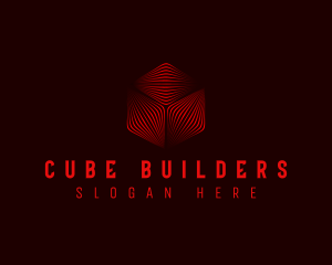 Tech Cyber Cube logo design