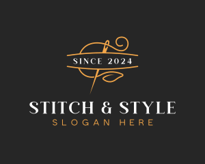 Tailor Fashion Dressmaker logo design