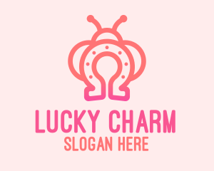 Lucky Horseshoe Bug logo design