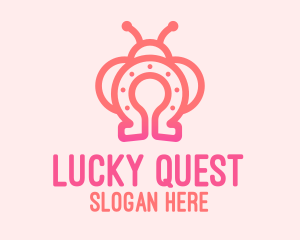 Lucky Horseshoe Bug logo design