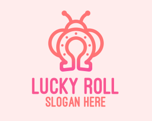 Lucky Horseshoe Bug logo design