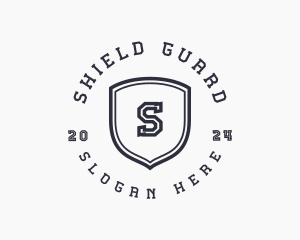 Sports Varsity Shield logo design