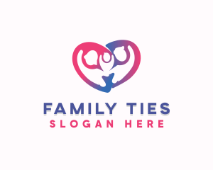 Family Care Heart logo design