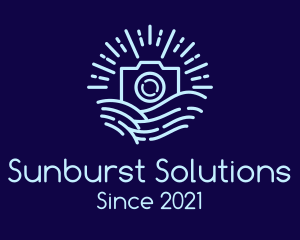 Sunburst Wave Camera  logo