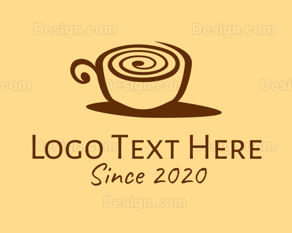 Snail Coffee Cup Logo