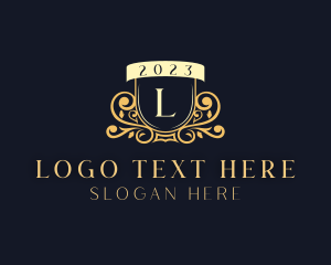 Elegant Royal Shield logo