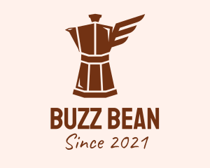 Brown Wings Carafe logo design