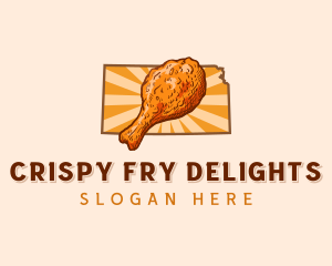 Kansas Fried Chicken logo design