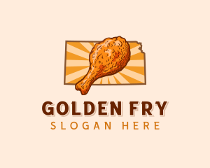 Kansas Fried Chicken logo design