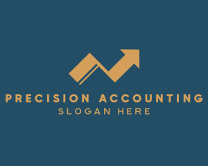 Marketing Arrow Accounting logo design