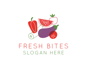 Vegetables Fruit Grocery logo