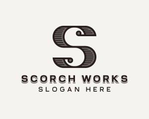 Artisanal Studio Letter S logo design