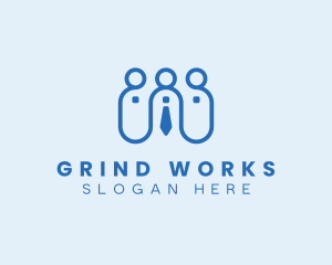 Coworking Employee Job  logo design