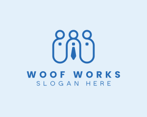 Coworking Employee Job  logo design