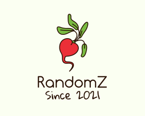 Fresh Radish Vegetable logo