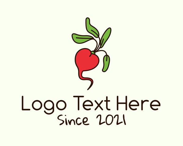 Vegetable logo example 3