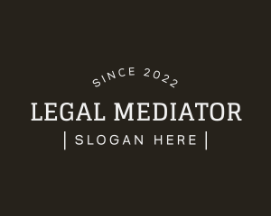 Legal Commercial Brand logo design