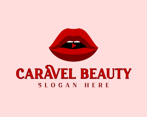 Cosmetics Beauty Vlogger logo design