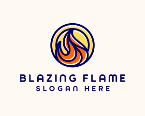 Solar Fire Energy logo design