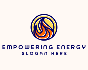 Solar Fire Energy logo design