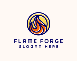 Solar Fire Energy logo design