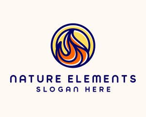 Solar Fire Energy logo design