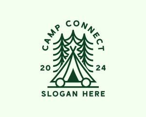 Forest Camping Tent logo