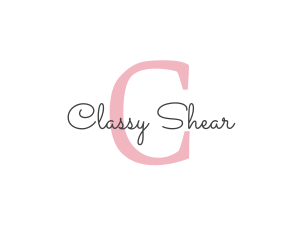 Classy Feminine Fashion logo design