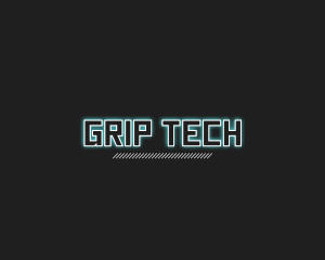 Cyberpunk Tech Gaming logo design