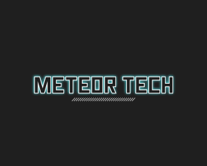 Cyberpunk Tech Gaming logo design