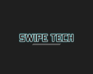 Cyberpunk Tech Gaming logo design