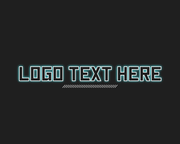 Techno logo example 3