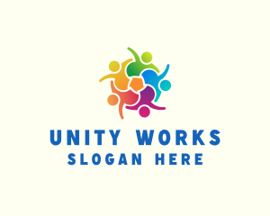 People Unity Group logo design