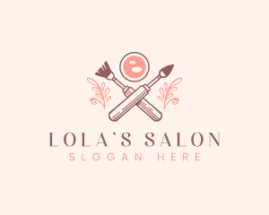 Makeup Salon Cosmetics logo design