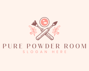 Makeup Salon Cosmetics logo design