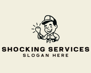 Electrician Handyman Repair logo design