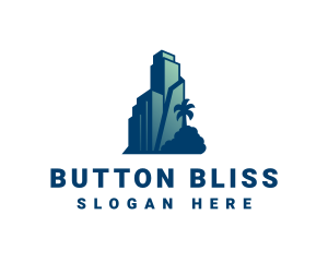 Tropical City Building  logo design