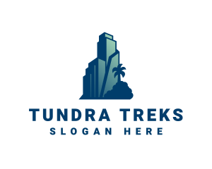 Tropical City Building  logo design