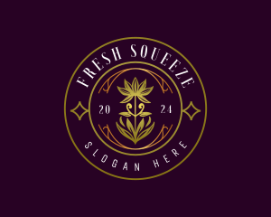 Luxury Flower Boutique logo design