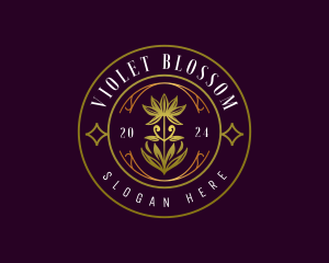 Luxury Flower Boutique logo design