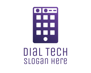 Purple Smartphone App logo