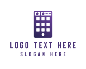 Purple Smartphone App logo