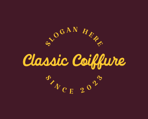 Classic Cursive Brand logo design