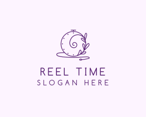 Minimalist Pocket Watch logo design