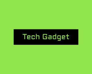 Simple Tech Gadget logo design