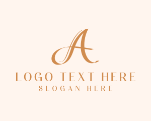 Luxury Boutique Letter A logo