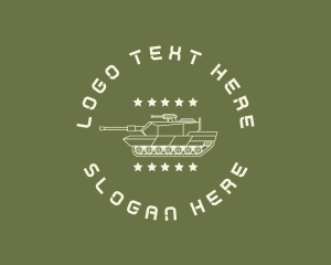 Army Soldier Tank  logo