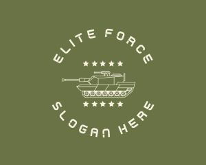 Army Soldier Tank  logo