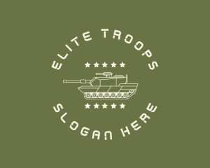 Army Soldier Tank  logo